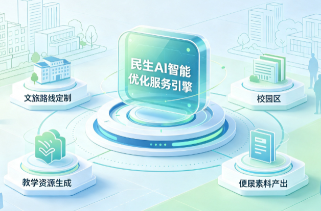 什邡市AI普惠赋能民生服务 智能优化技术升级大众生活服务体验